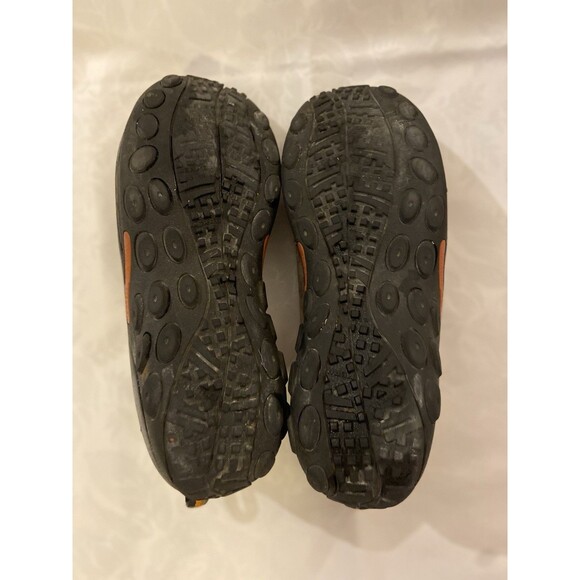 Merrell Jungle Moc Shoes Men’s 11 Gray Nubuck Leather Slip On Clogs Mules main image 5